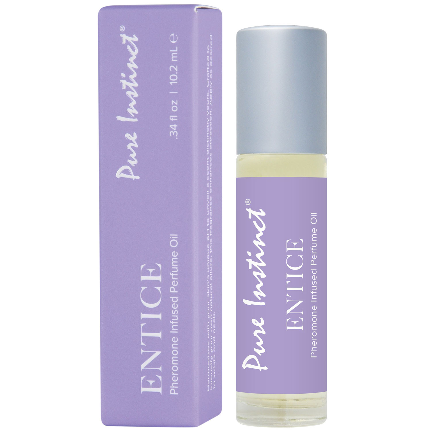 e8WAa4Ha5EH8RvCIP3nQYbF0PYAi0g3g Pure Instinct Pheromone Fragrance Oil Entice Roll Original - Roll on - 10.2 ml | 0.34 ml - Image 1