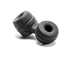 Silaskin Cock & Ball Ring and Stretcher - Black - Image 2