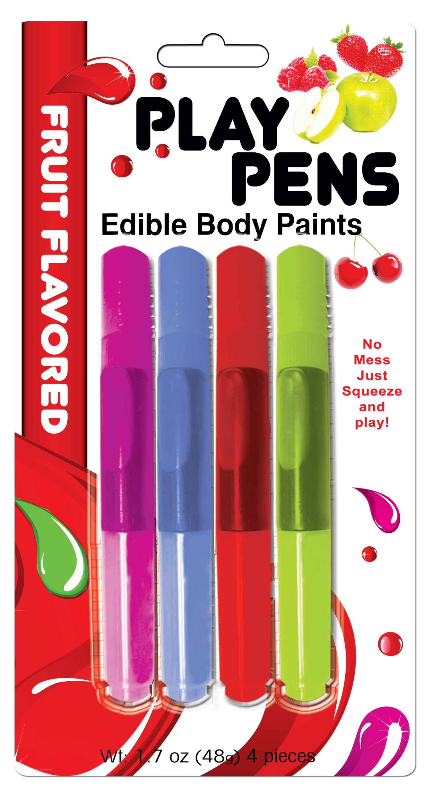 eJTFvqp2Z3mB5yGsEC8uNACn9ICuNd0M Play Pen Edible Body Paint Brushes - Image 1