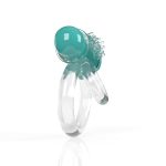 Screaming O 4t - Double O 6 Super Powered Vibrating Double Ring - Kiwi - Image 2