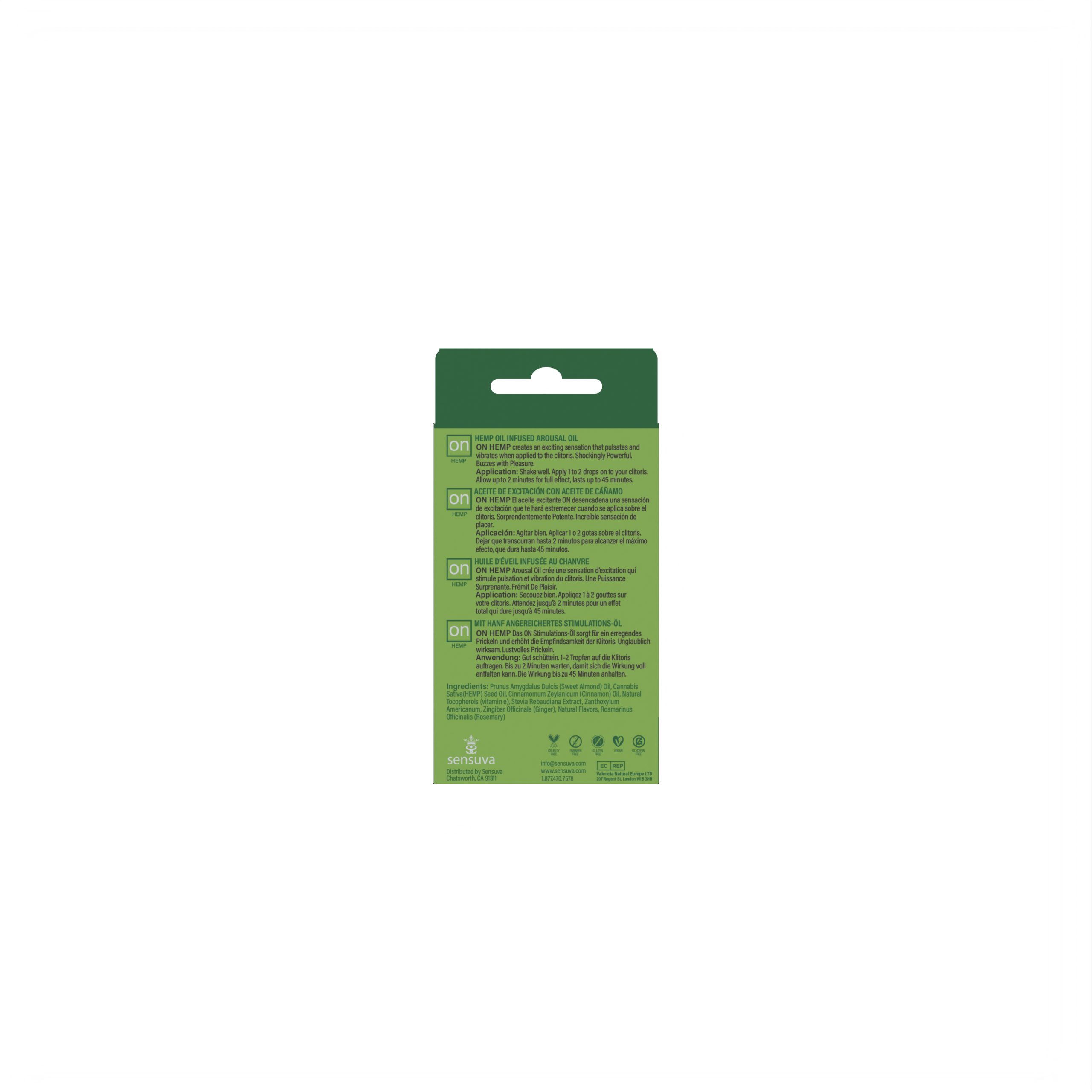 eMhhBbxwfbFnej7c2MqZMSHgRPgSNYpp On Hemp Infused Arousal Oil -Medium Box - 0.17 Fl. Oz. - Image 1