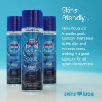 Skins Aqua Water Based Lubricant 4.4oz - Image 2