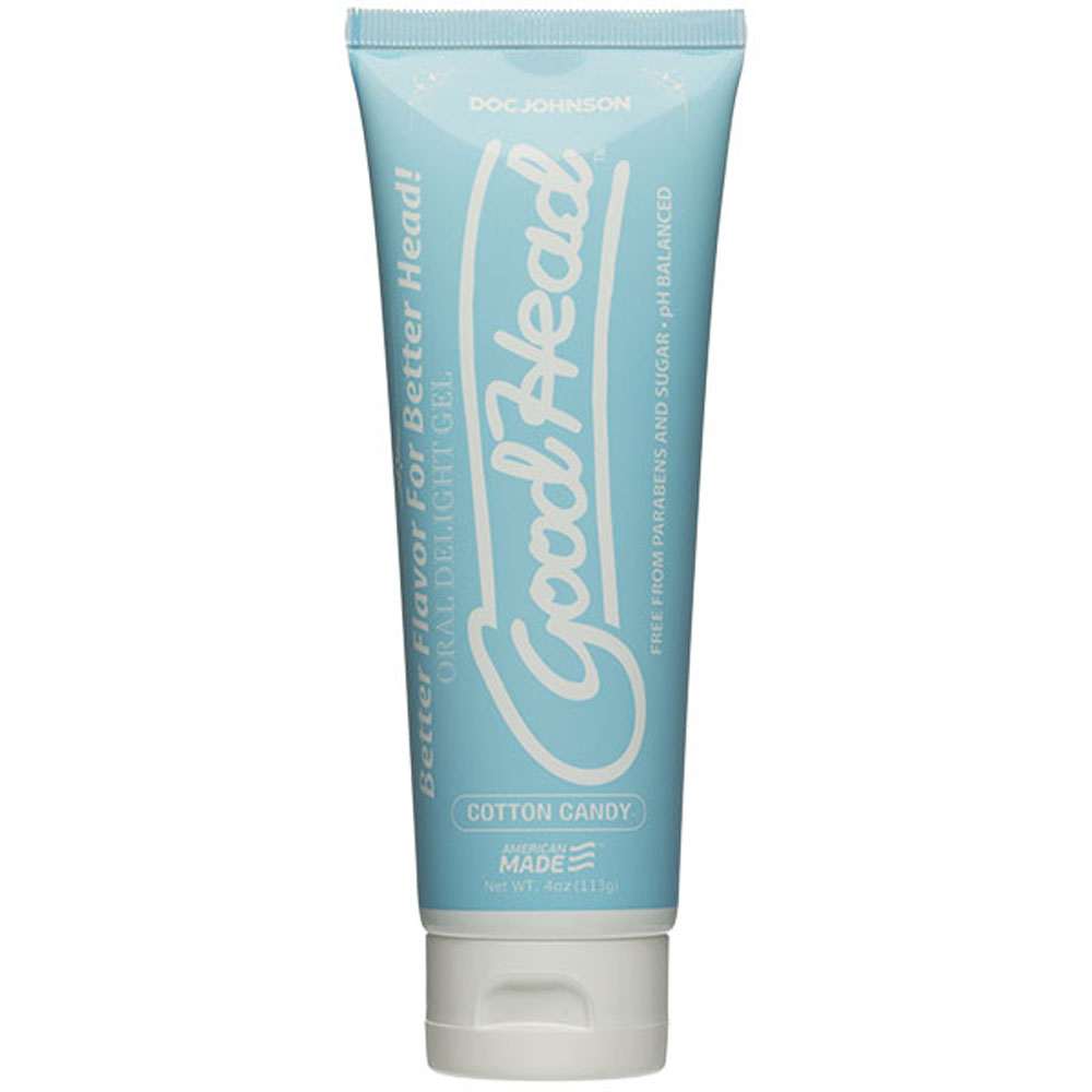 eWmJ5nXb46su5yzNn1OTxuprenFlqLWy Goodhead - Oral Delight Gel - 4 Oz Tube - Cotton Candy - Image 1