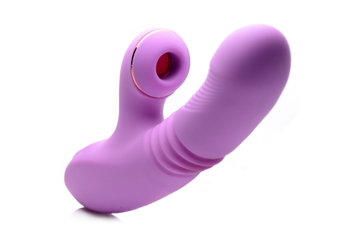 enxsXU5b967LYnzEPdtYeQ5FHQVL7Fw3 Shegasm Thrusting Suction Rabbit - Purple - Image 1