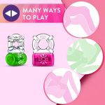 Play With Me Pleaser Rechargeable C-Ring Neon-Green - Image 2