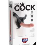 King Cock Strap on Harness With 8 Inch Cock - Flesh