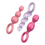 Satisfyer Booty Call 3 Piece Set - Multi Colored - Image 2