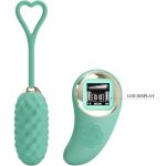 Vivian Remote Control Vibrating Egg - Turquoise - Image 4