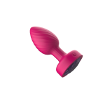 Twila Twirling Purple Gem Light Up Vibrating Plug With Pnk Heart Remote - Image 8