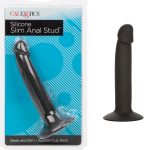 Silicone Slim Anal Stud - Black - Image 7