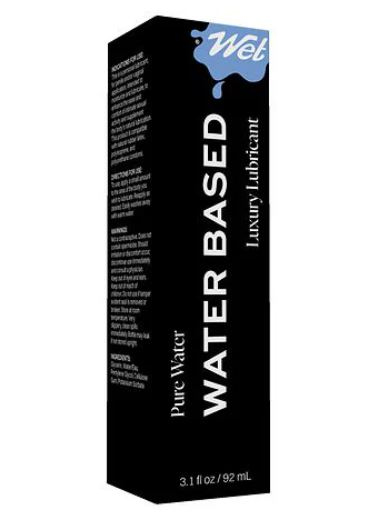 fREdCrMl Wet Original Water Based Lubricant 3.1oz - Image 1