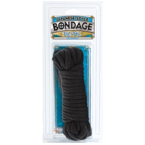 fa70ea830e8aa7f4cc0094c603653e2a Bondage Rope - Cotton - Japanese Style - Black - Image 1