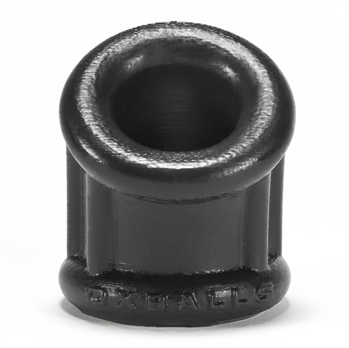 fa9d08f08d9477ded9b00c2be935c281 Bent 1 Ball Stretcher Curved Silicone - Small - Black - Image 1