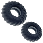 Truckt 2 Piece Cockring Set Atomic Jock - Night Black - Image 3