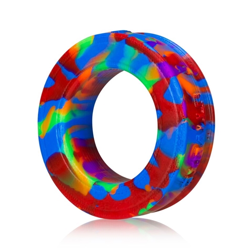 fd4b8a957fdee2e6dce00861eecd1f30 Pig-Ring Comfort Cockring - Rainbow - Image 1