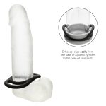 Alpha Liquid Silicone Commander Ring - Black - Image 4
