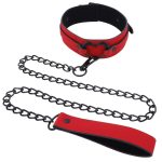Amor Collar and Leash - Red - Image 3