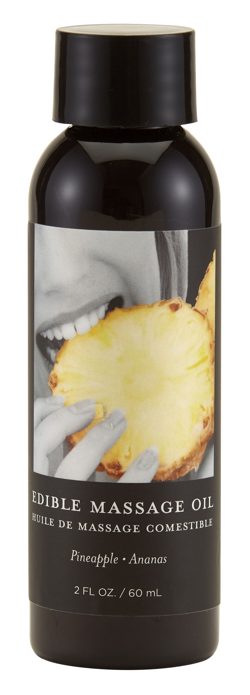 fvFAiollKXJXpqjI6kzOOgdCQQrLiifp Edible Massage Oil - Pineapple - 2 Fl. Oz. - Image 1