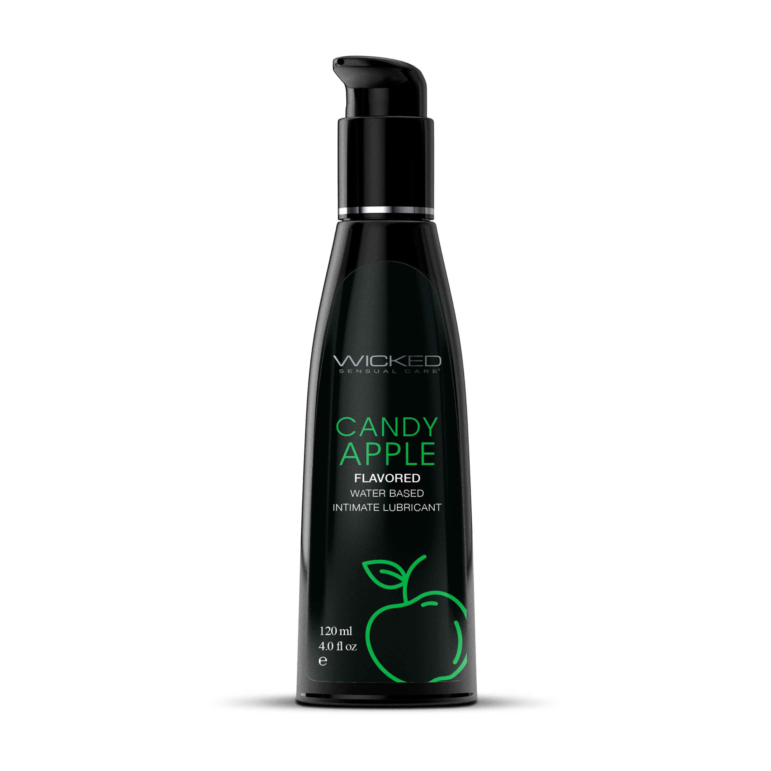 g05zEVv8bMMMUfKcVunBwSVMnfCQKoVi Aqua Candy Apple Flavored Water Based Intimate Lubricant - 4 Fl. Oz. - Image 1