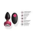 Eluxe Vibrating Clr Gem Rbyombre Plug Sm With Remote - Image 6