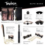 Temptasia - Safe Word - Bondage Kit With Suitcase - Black - Image 2