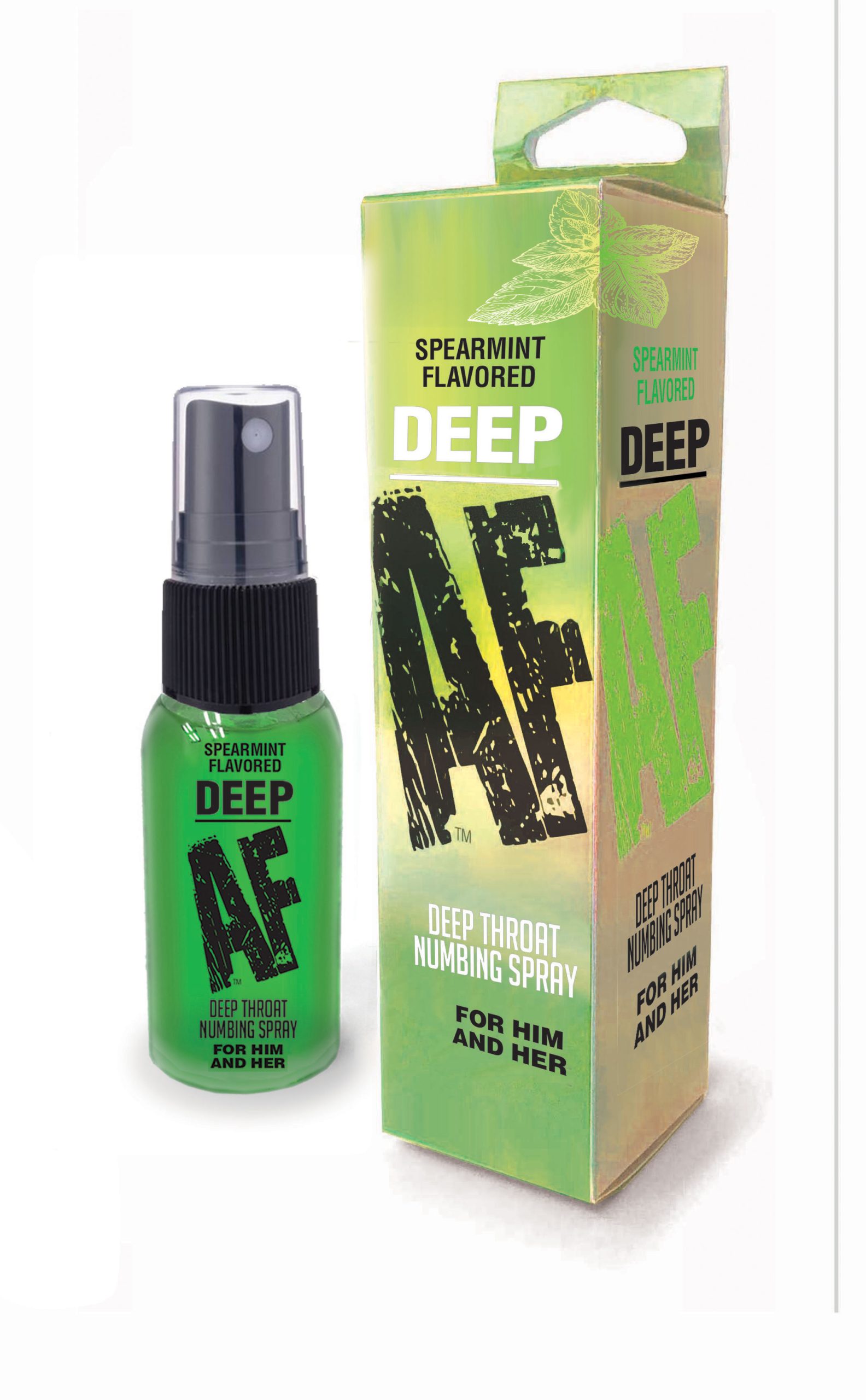 gMTXAi2FOpKfgsGO2ChwGaqucO97sAPP Deep Af - Spearmint Flavored Deep Throat Spray - 1 Oz - Image 1