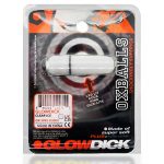 Glowdick Cockring With Led - Clear Ice - Image 3