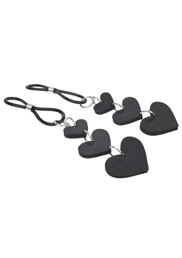 gNz74jxz8GMNa8RqIzcHonG9tpAEjqVZ Heart Nipple Ties - Black - Image 1