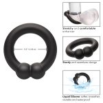 Alpha Liquid Silicone Muscle Ring - Black - Image 3