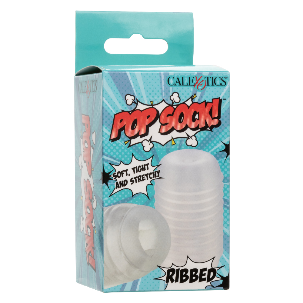 ga51MOHhtGGx0yADRBMWdBe7hHiI6yKT Pop Sock Ribbed - Clear - Image 1