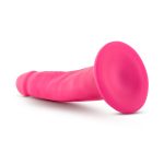 Neo - 5.5 Inch Dual Density Cock - Neon Pink - Image 3