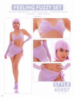 Feeling Fuzzy 5pc Set - Medium/large Lilac - Image 2