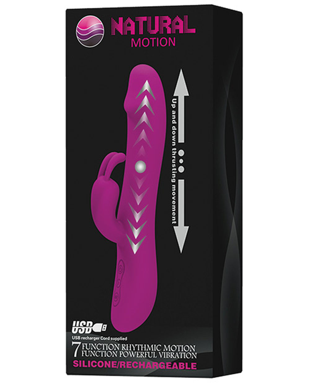 gwafbTEXbz1erOT4TvK6BlIMp0fnZIll Pretty Love Natural Motion Thrusting Rabbit - 7 Function - Image 1