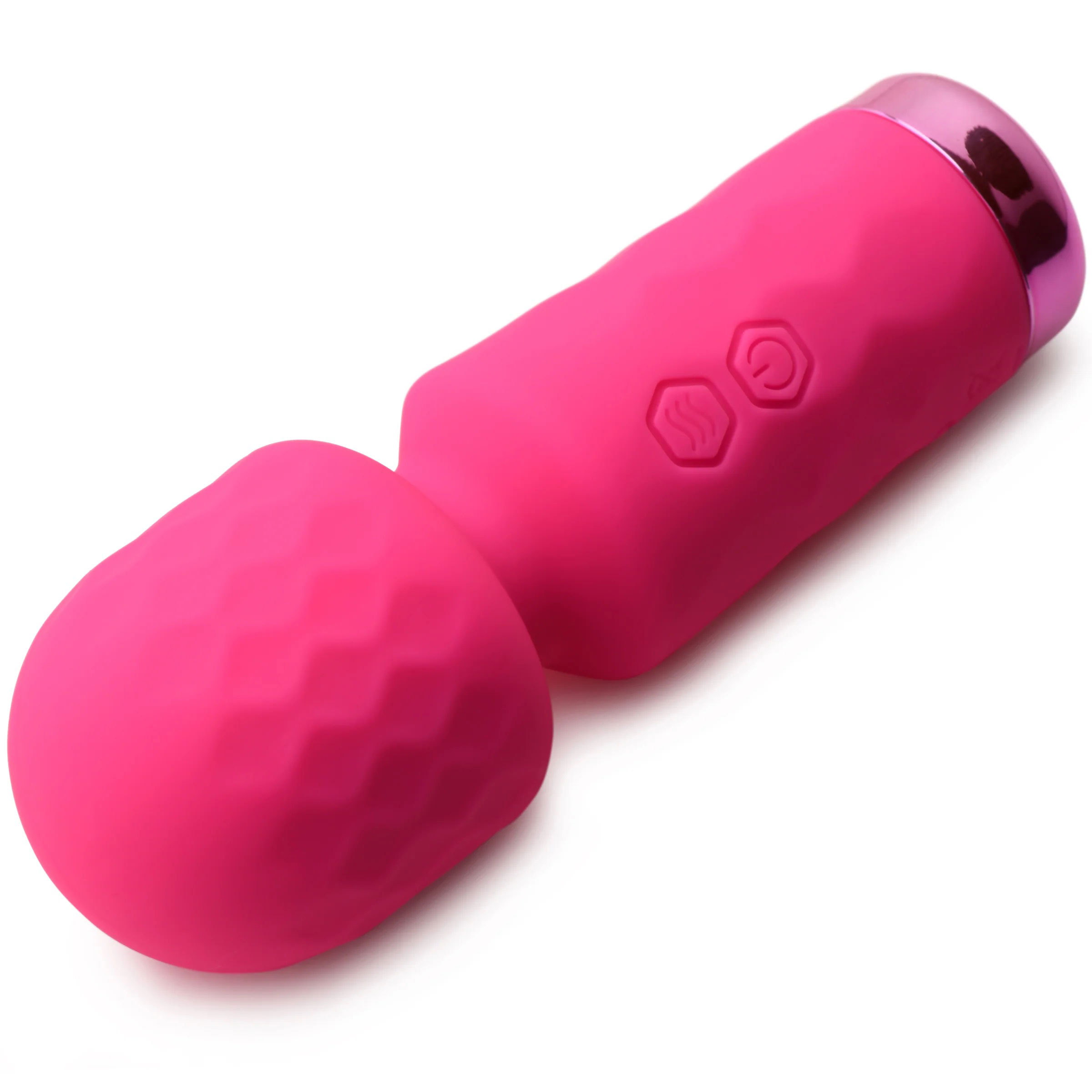 h2V39JG5LLmoydH4vUUDpi3PWGhXZupm 10x Mini Silicone Wand - Pink - Image 1