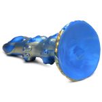 Lord Kraken Tentacled Silicone Dildo - Blue - Image 4