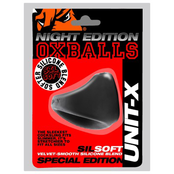 hKiqLgaf Unit-X Stretchy Slimmer Fit Cocksling - Black - Image 1