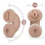 Enlust - Tasha - Soft and Wet Glow in the Dark Stroker - Beige - Image 2