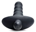 Bang - Vibrating Silicone Anal Beads and Remote Black - Image 2