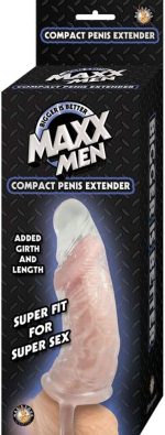 Maxx Men Compact Penis Sleeve - Clear - Image 2