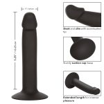 Silicone Slim Anal Stud - Black - Image 2