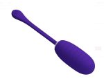 Kirk Rechargeable Vibrating Egg - Purple - Image 3