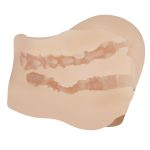 Mila Realistic Vagina and Ass Vibrator - Light - Image 2