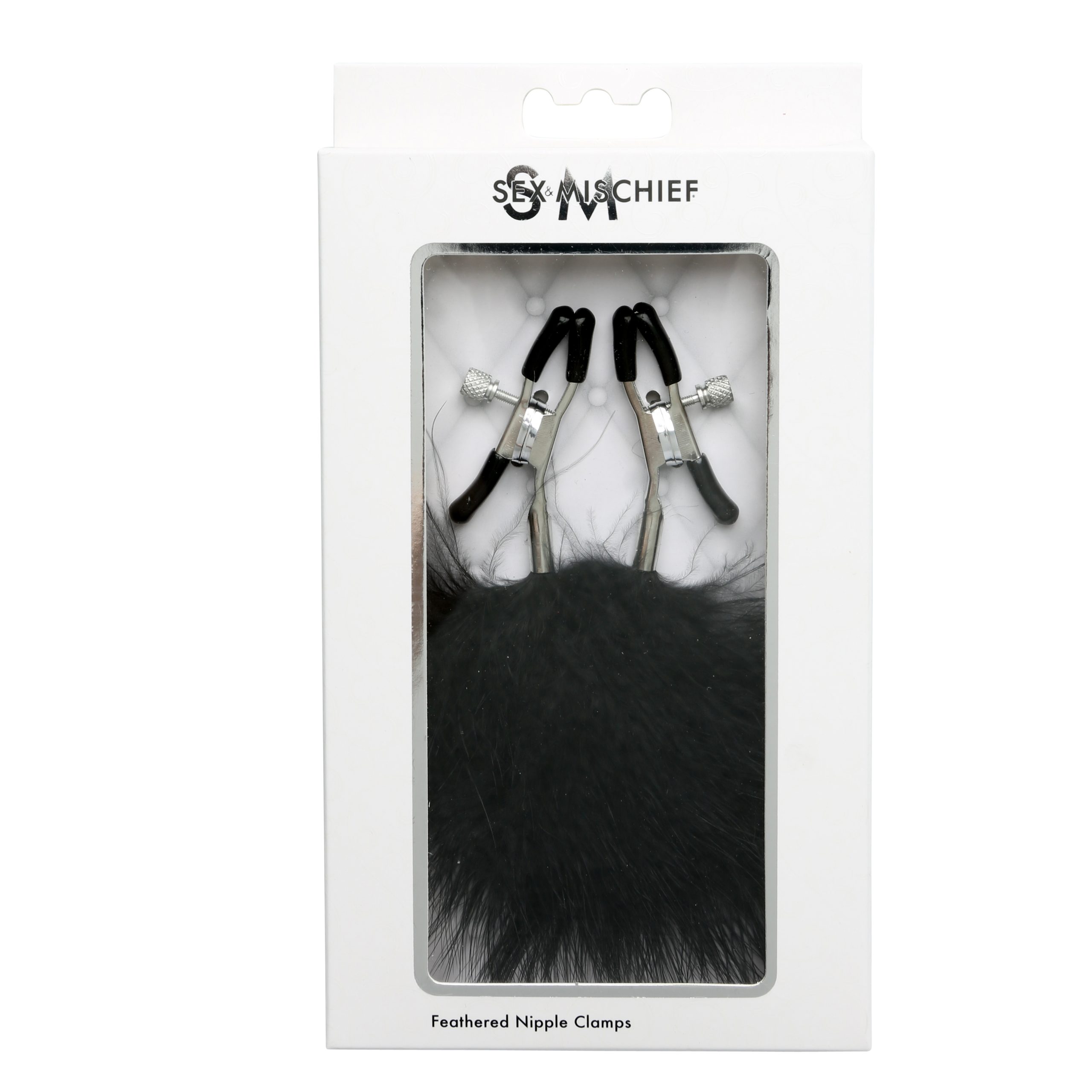 i0S2C76Cf715EInPnVXaG2gBDRBxGizh Sex and Mischief Feathered Nipple Clamps - Image 1