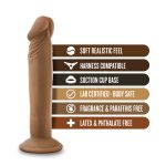 Dr. Skin - Dr. Small - 6 Inch Dildo - Mocha - Image 2
