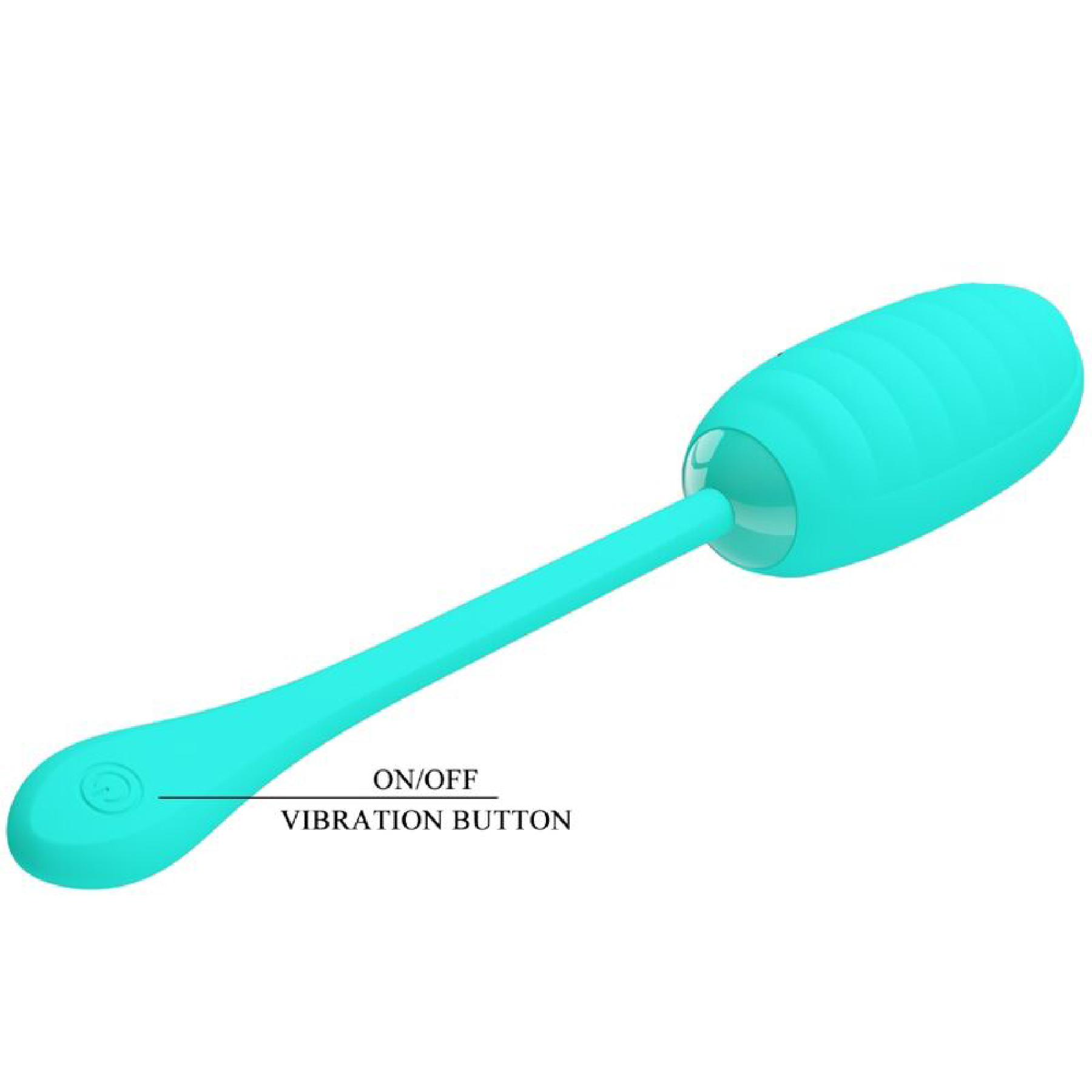 iAhz9ot76Dr3UlbKX5kuzfeZfBG3zVQ9 Kirk Rechargeable Vibrating Egg - Turquoise - Image 1
