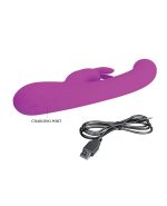 Lamar Led Digital Display Rabbit - Fuchsia - Image 2