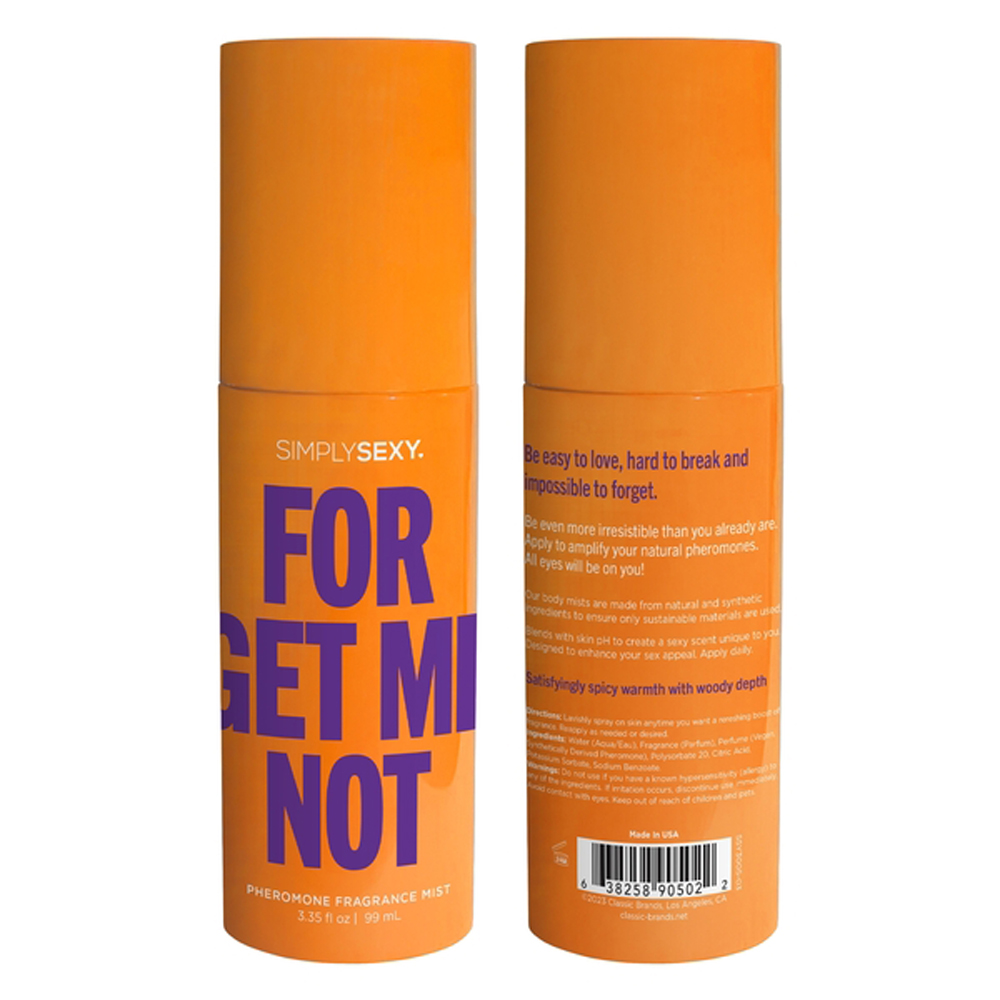 iE2qirxHfu6sohZav6WUgOrqQfUNlHBf Forget Me Not - Pheromone Fragrance Mists 3.35 Oz - Image 1