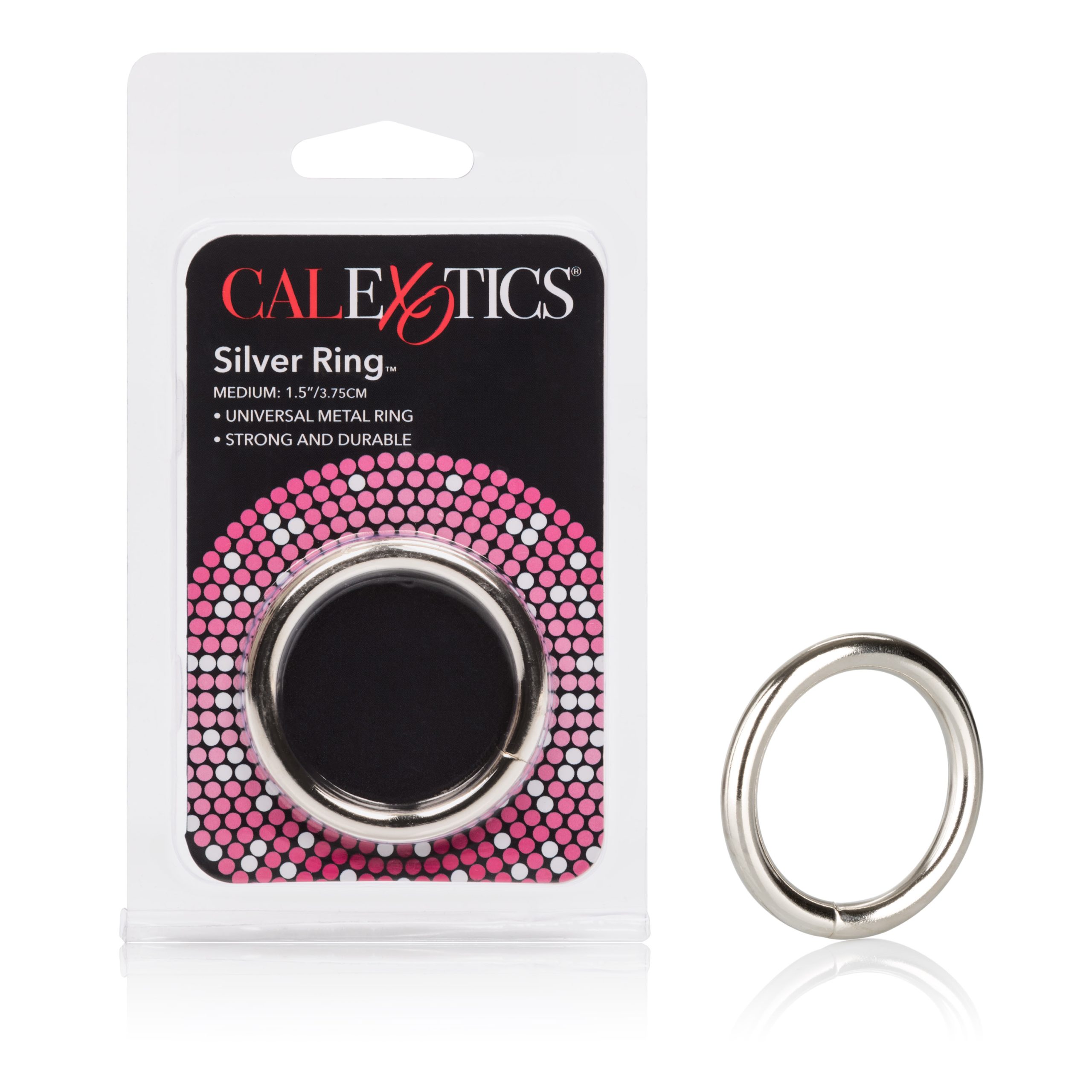 iLtovL86X77B4P0vktHP3ZnReUTgQ1Ra Silver Ring - Medium - Image 1