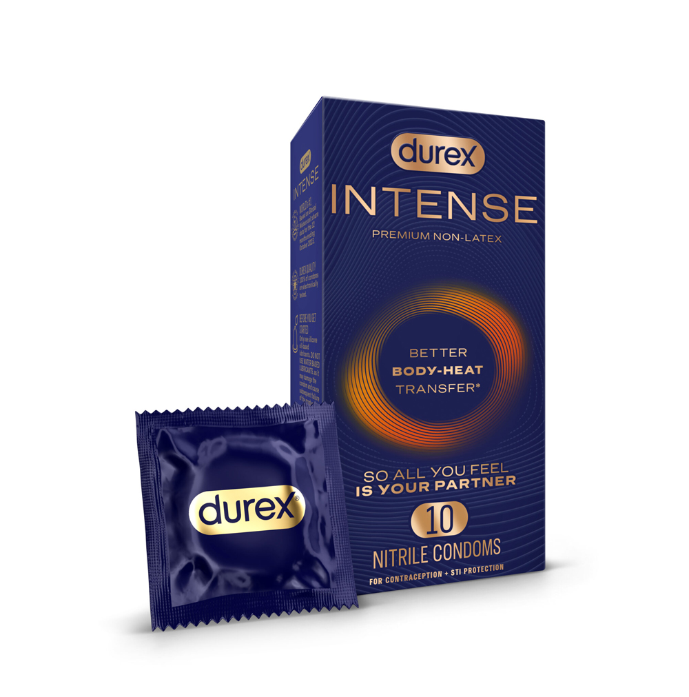 iMG1Mm41 Durex Intense Nitrile Condoms 10 Pack - Image 1