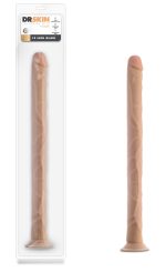 Dr. Skin - 19 Inch Dildo - Beige - Image 4